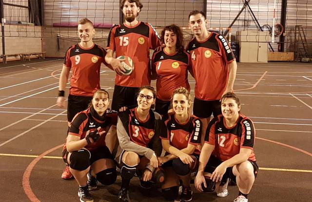 Portes 2 - Poule 5 (2018-2019) is a volley team. They are using SportEasy, the best web and mobile app to manage any sports team (football, soccer, rugby, basketball, baseball, hockey, volleyball...). Coaches and managers can organize the games and practices or send group messages to their players. Players have convenient access to their schedule or statistics. SportEasy is free and available online and there’s an app for iPhone and Android.