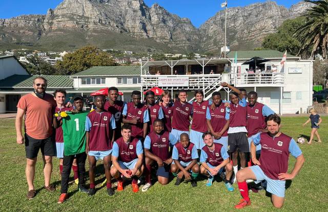 Camps Bay FC - 3rds is a football team. They are using SportEasy, the best web and mobile app to manage any sports team (football, soccer, rugby, basketball, baseball, hockey, volleyball...). Coaches and managers can organize the games and practices or send group messages to their players. Players have convenient access to their schedule or statistics. SportEasy is free and available online and there’s an app for iPhone and Android.
