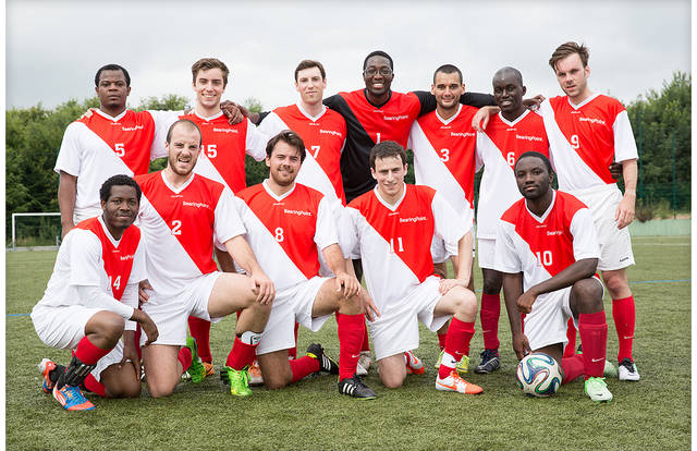 BearingPoint - Arcwide is a football team. They are using SportEasy, the best web and mobile app to manage any sports team (football, soccer, rugby, basketball, baseball, hockey, volleyball...). Coaches and managers can organize the games and practices or send group messages to their players. Players have convenient access to their schedule or statistics. SportEasy is free and available online and there’s an app for iPhone and Android.
