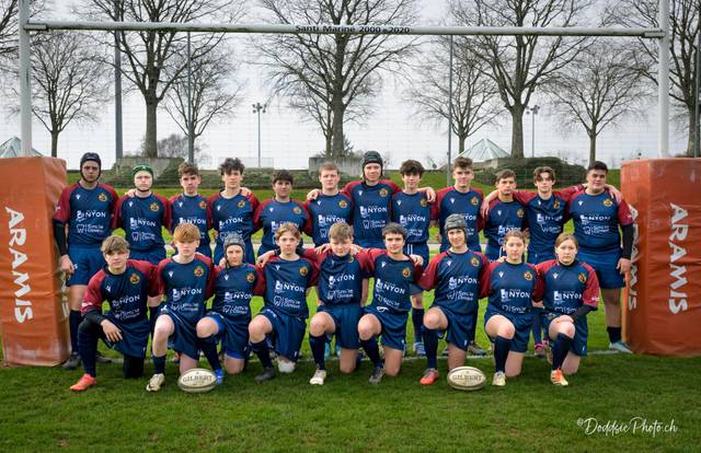 Nyon RC M16 is a rugby team. They are using SportEasy, the best web and mobile app to manage any sports team (football, soccer, rugby, basketball, baseball, hockey, volleyball...). Coaches and managers can organize the games and practices or send group messages to their players. Players have convenient access to their schedule or statistics. SportEasy is free and available online and there’s an app for iPhone and Android.