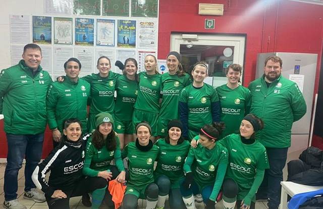 Ladies II is a football team. They are using SportEasy, the best web and mobile app to manage any sports team (football, soccer, rugby, basketball, baseball, hockey, volleyball...). Coaches and managers can organize the games and practices or send group messages to their players. Players have convenient access to their schedule or statistics. SportEasy is free and available online and there’s an app for iPhone and Android.